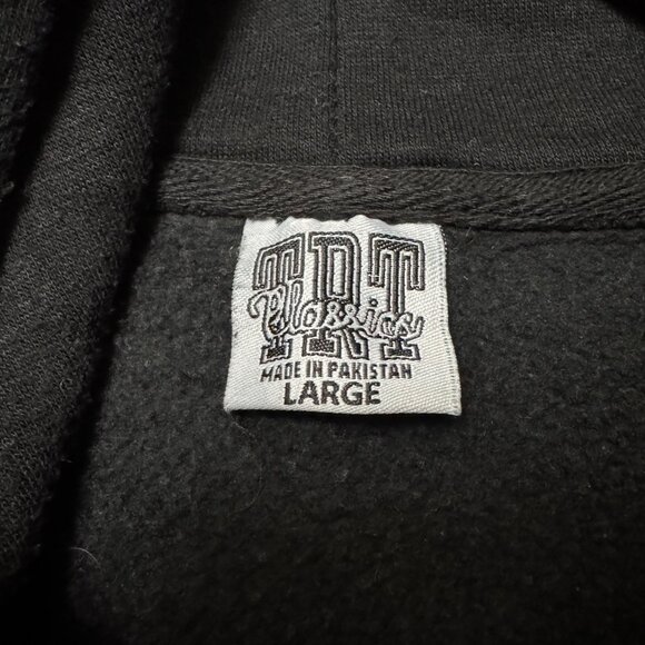 Ferris State Univ Hoodie Men’s L Dark Gray FSU Bulldogs College Sweatshirt - Picture 4 of 7